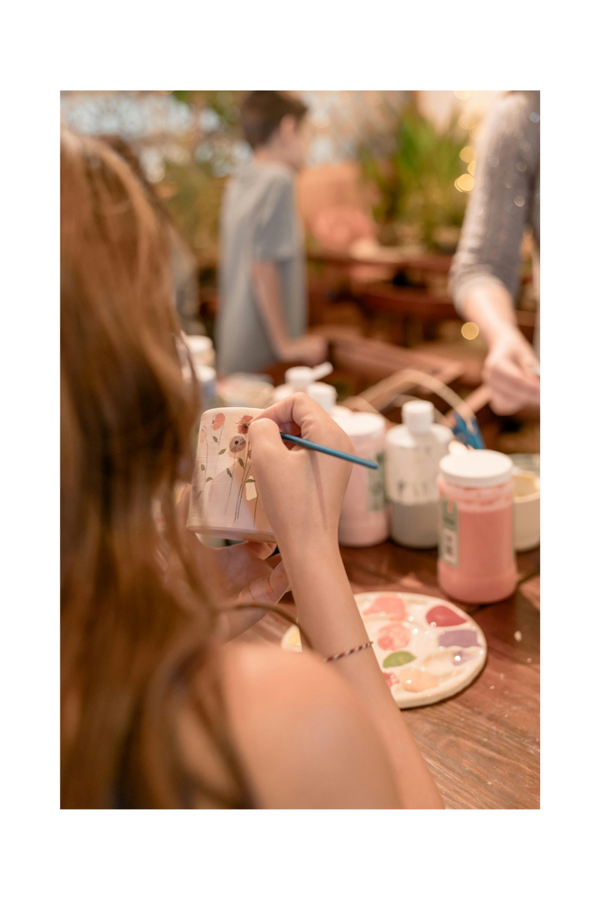 Workshop keramiek decoreren op locatie