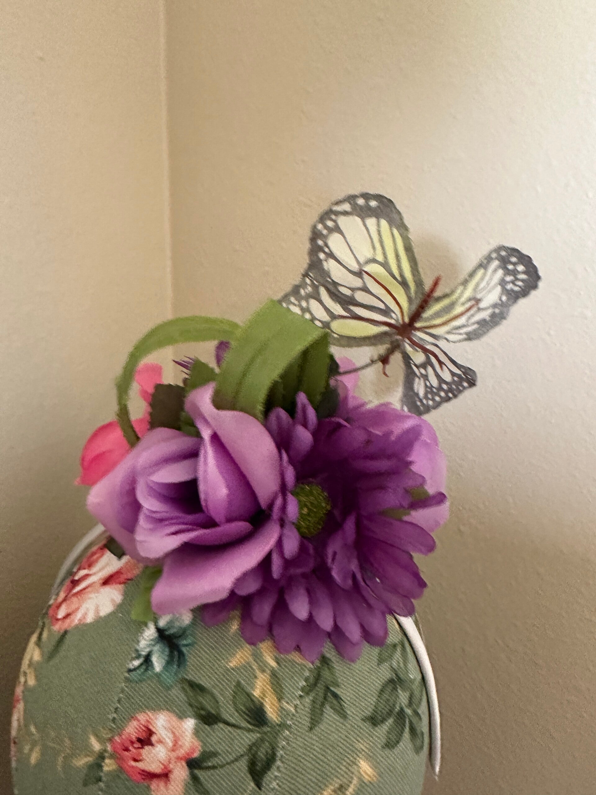 Floating butterfly