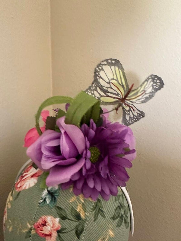 Floating butterfly