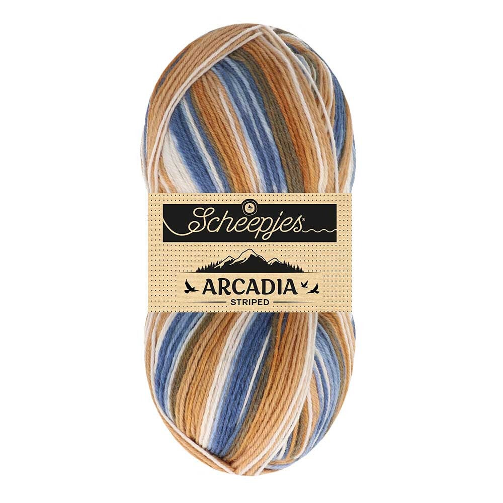 Arcadia stripes - 910 Timber
