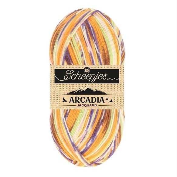 Arcadia jacquard - 1004 Amberleaf