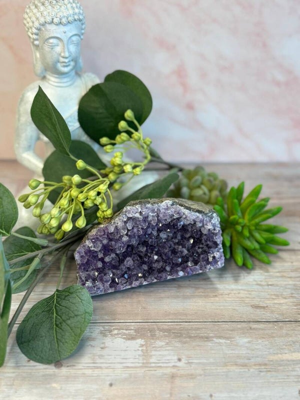Amethyst-Igel aus Uruguay Unikat