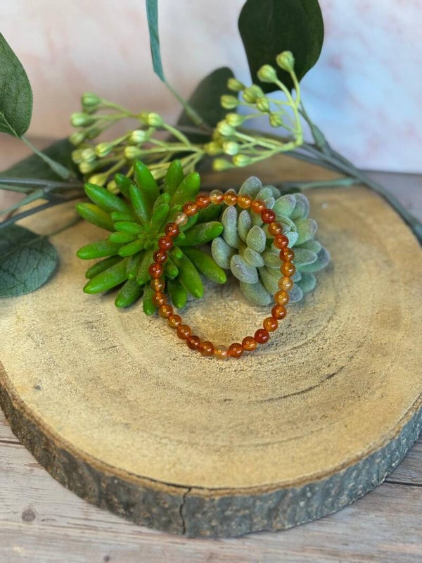 Kugelarmband aus Carneol