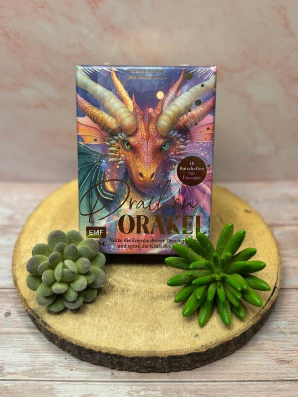 Drachenorakel – 40 Karten mit Begleitbuch