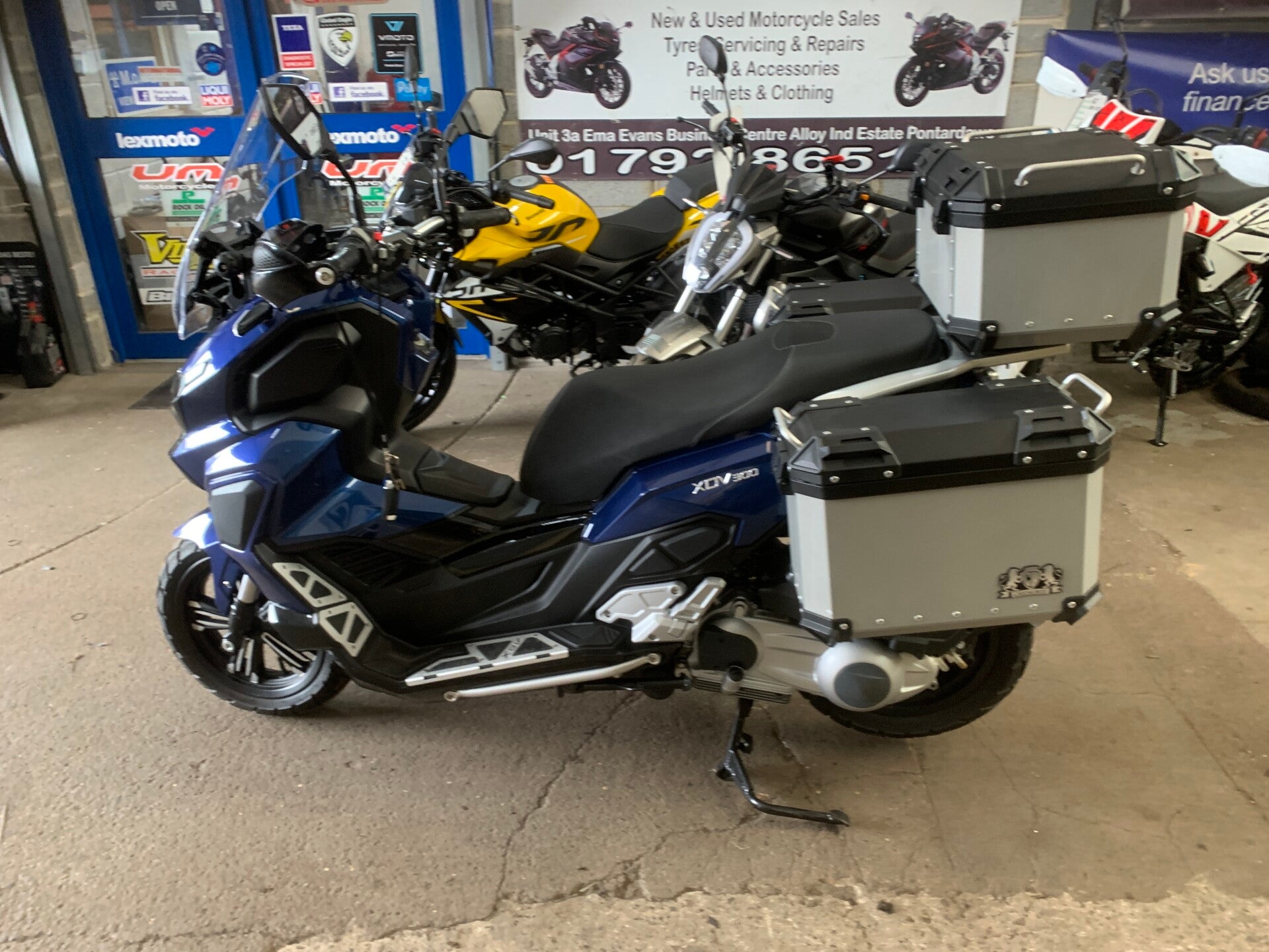 LEXMOTO XDV 300 ADVENTURE SCOOTER 2023 under 3000 miles