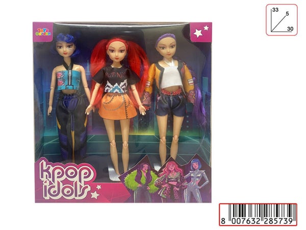 TRIS BAMBOLE K-POP