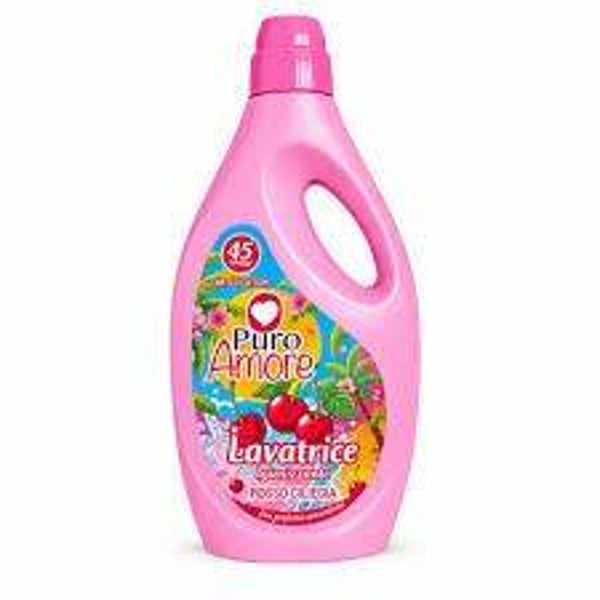 3 PEZZI PURO AMORE LAVATRICE ROSSO CILIEGIA E TROPICAL MANGO
