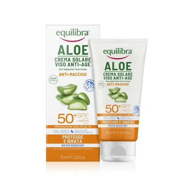 Aloe Crema Solare Viso Anti-Age