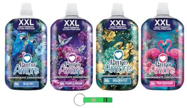 3 Pezzi Puro Amore Ammorbidente Concentrato a scelta
