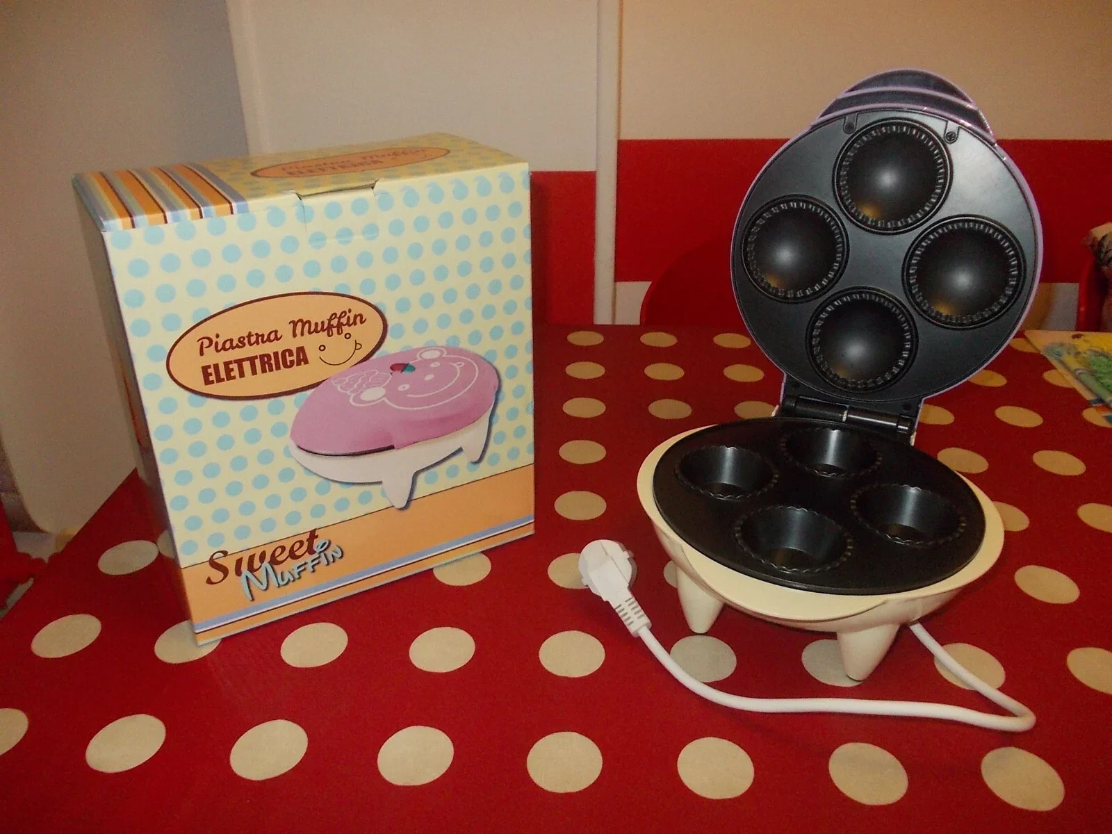 PIASTRA ELETTRICA PER MUFFIN