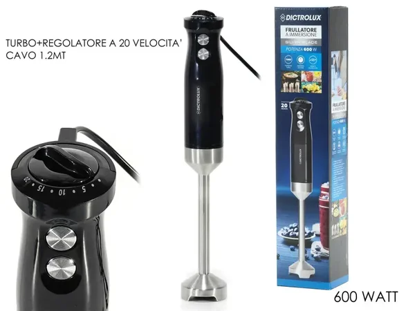 GT FRULLATORE IMMERSIONE 2VEL 600W