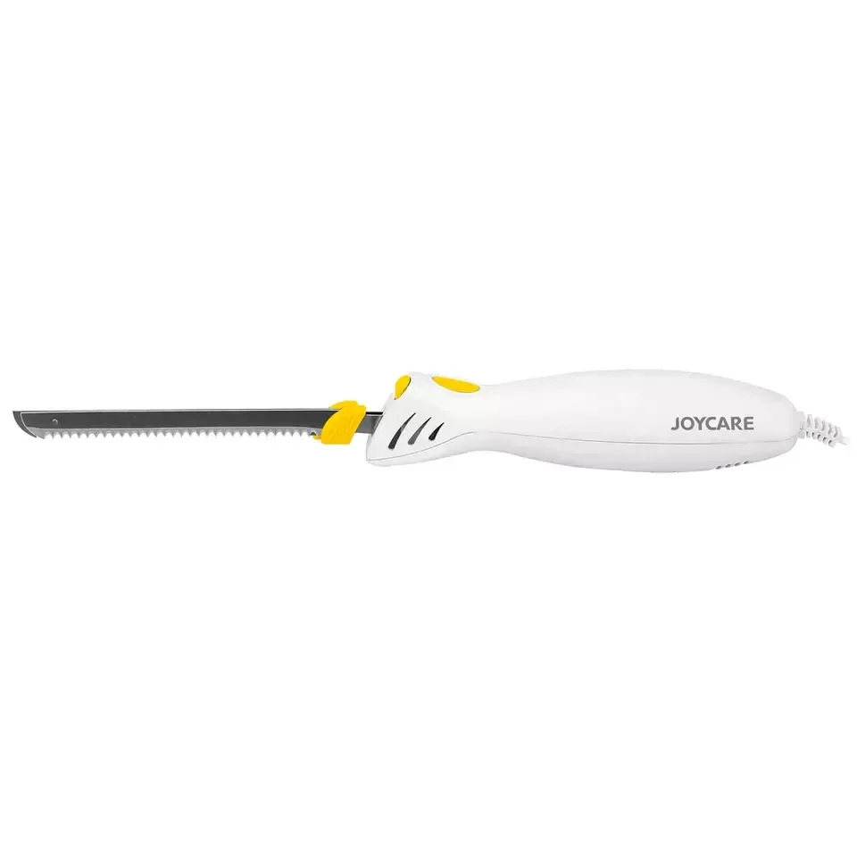 Coltello Elettrico Doppia Lama Acciaio Inox Rimovibile JOYCARE® Tagliatutto