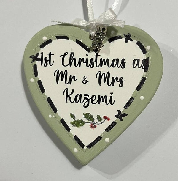 1st Christmas Mr & Mrs
