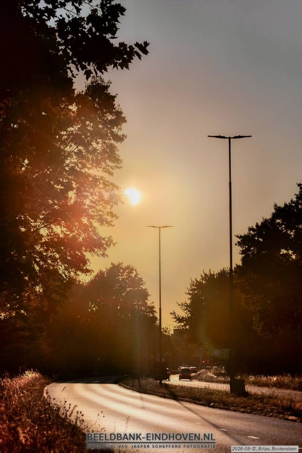 Eclips boven Boutenslaan