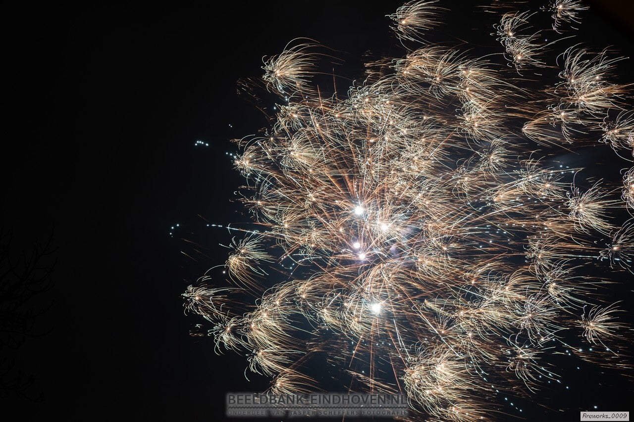 Vuurwerk boven Eindhoven