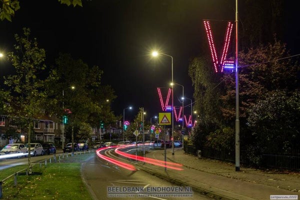 Lichtjesroute op Sint Jorislaan