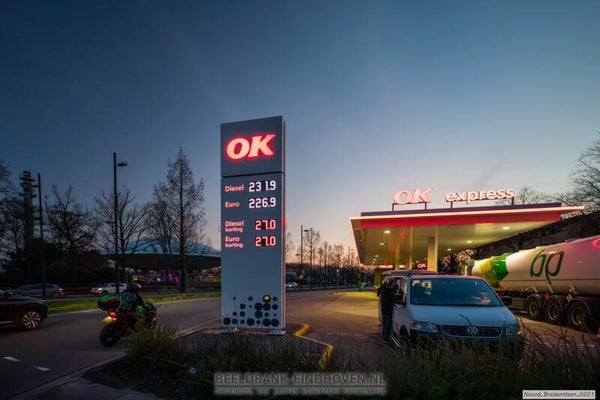 Benzinestation aan de Noord Brabantlaan