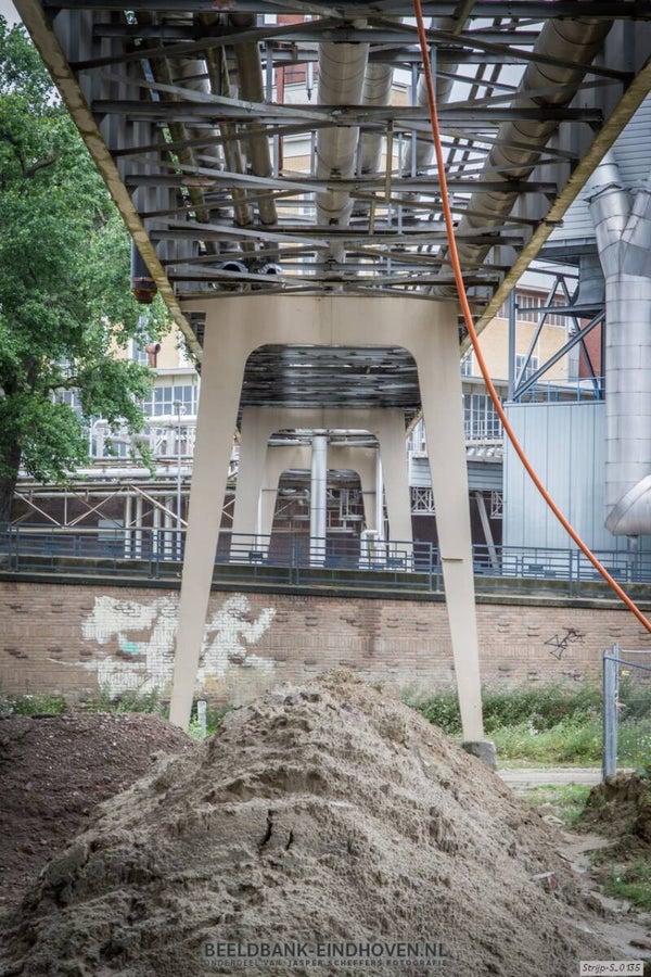 Leidingbrug over het Strijps Bultje