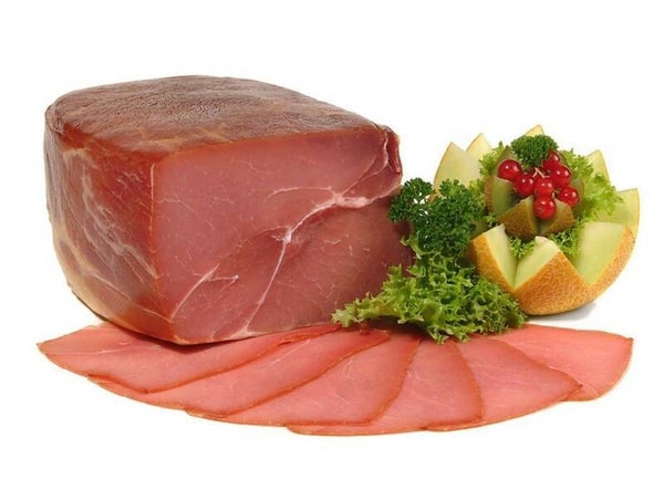 Coburger rauwe ham (100 gram)