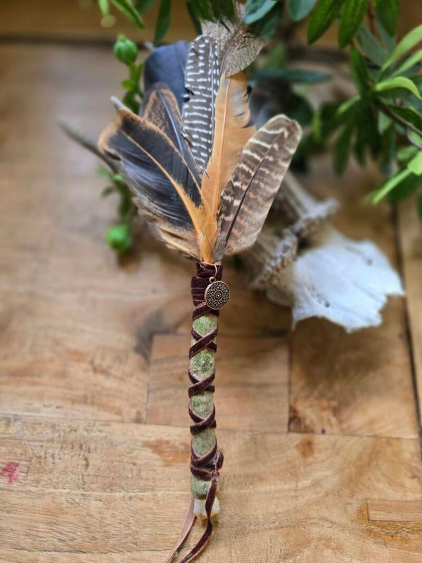 Smudge veer met Citrien punt