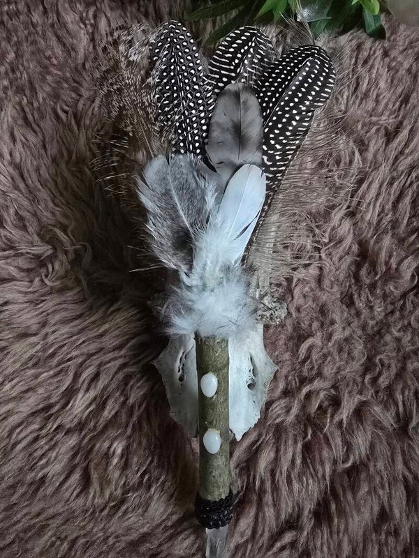 Smudge veer met Danburiet punt