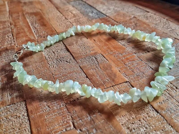 Prachtige Jade split ketting