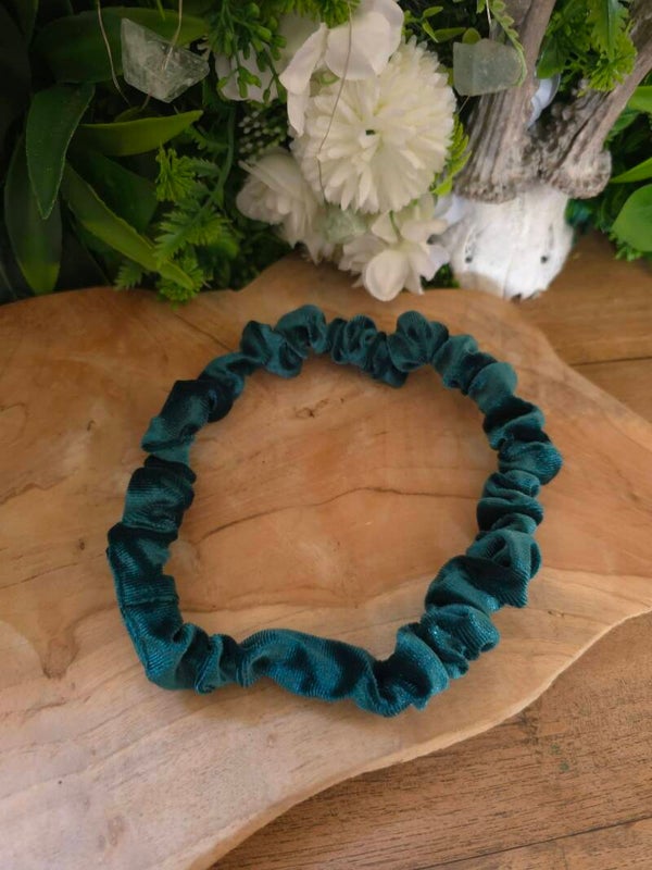 Velvet Scrunsie "Jade"