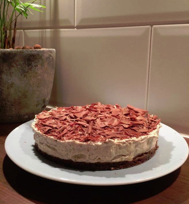 Bananen mascarpone taart Bananen mascarpone taart