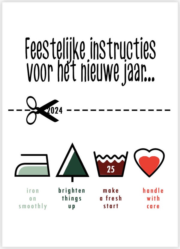 Feestelijke instructies 2025