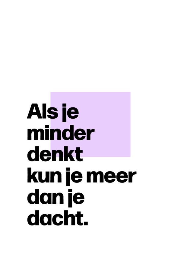 Don't stress.
