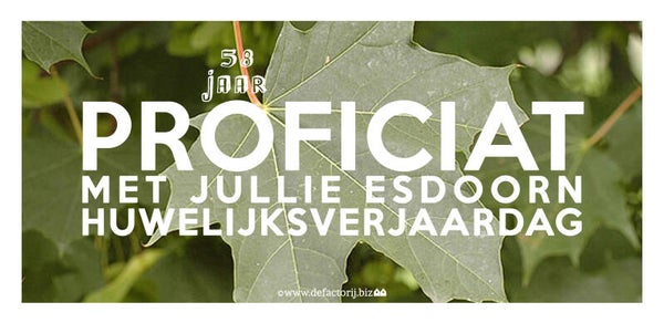 58 jaar gehuwd, proficiat!