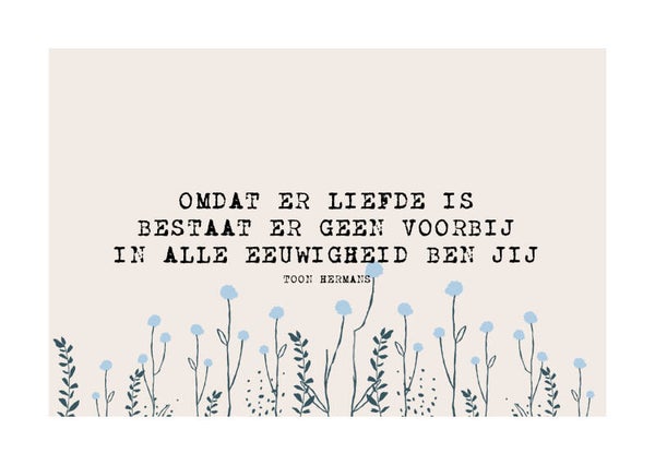 Geen woorden, sterkte_Omdat er liefde is
