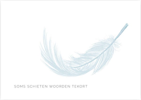 Geen woorden_Feather
