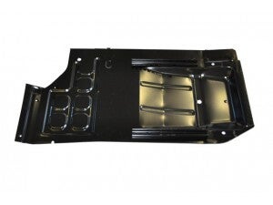 120-1218 Bodenblech kompl.mit Sitzschinen rechts