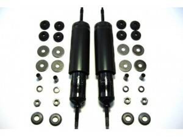 070-2521 Satz Stösssdämpfer vorne Kpl. mit Gummi und Muttern, 2 Stück
