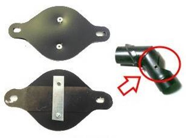040-1739 Rep.Klappe für Heizungskrümmer im Fussraum (1Stück)
