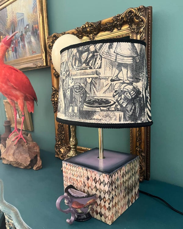Alice in Wonderlamp whimsical