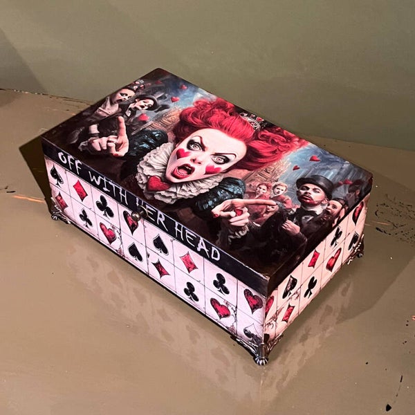 ❤️Opbergkistje Queen of hearts❤️