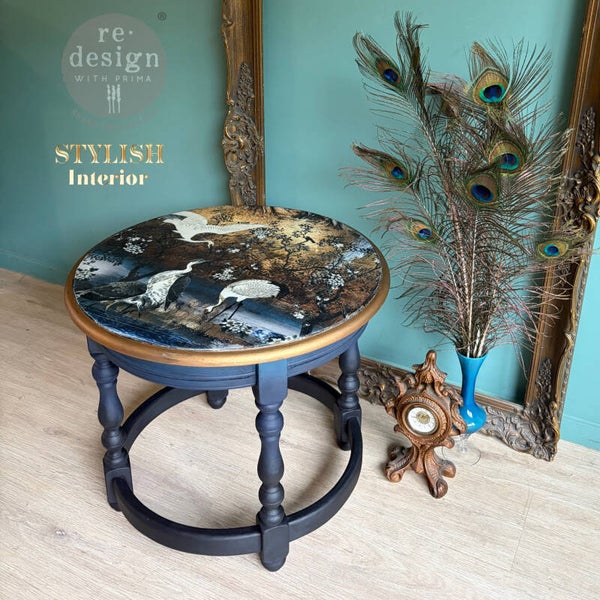 The Oriental Crane Table