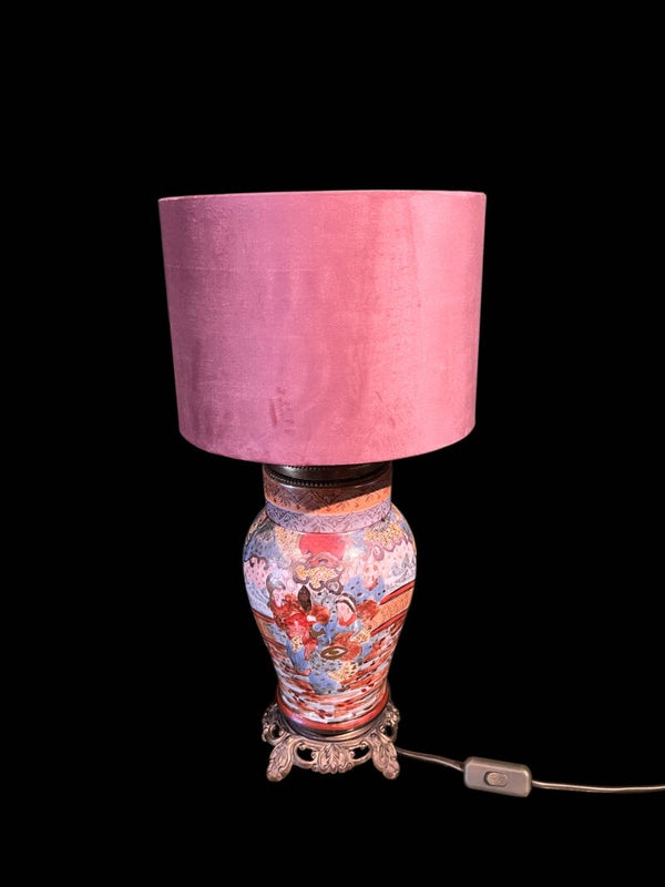 Tafellamp japandi pink