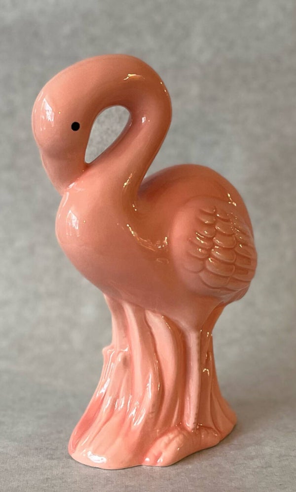 Zacht roze flamingo beeld