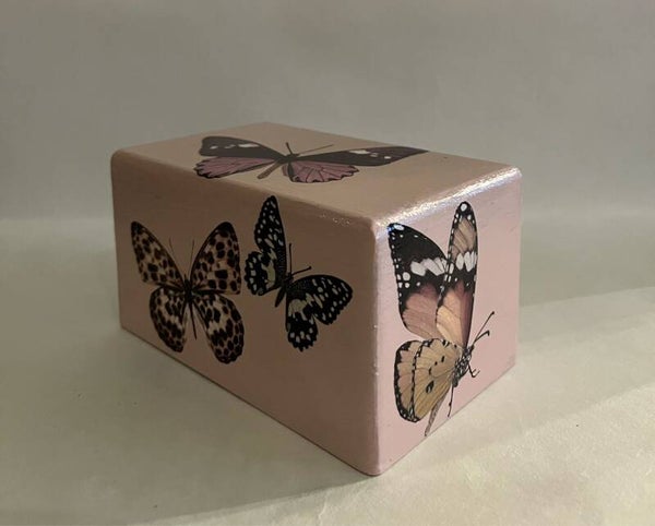 Vlinder urn