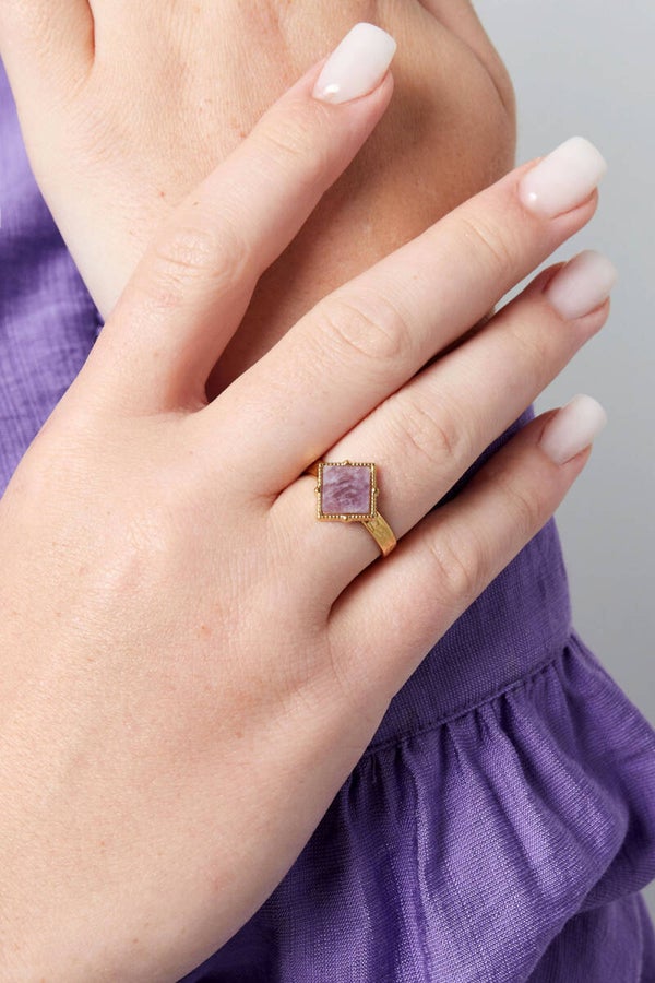 Purple forest ring