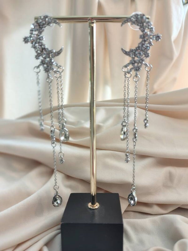 Moon Diamond oorbellen