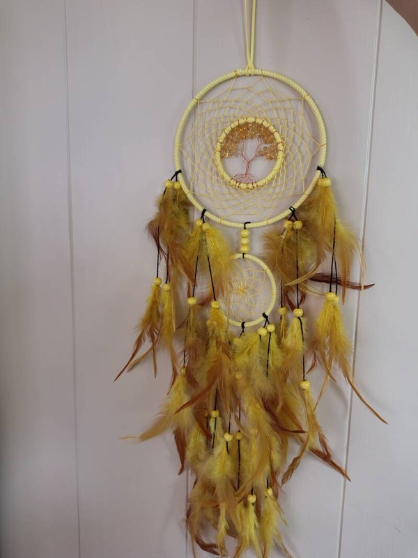 Extra large dromenvanger citrien