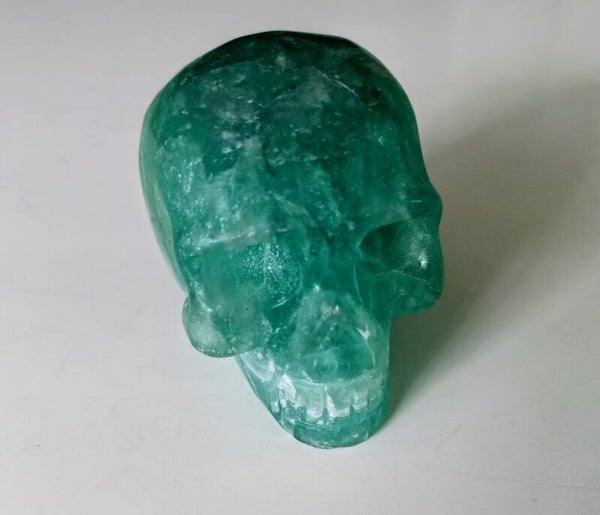Skull groene fluoriet