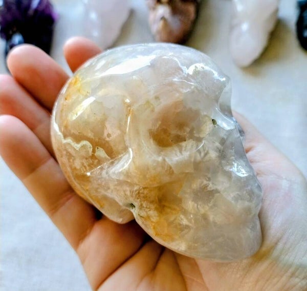 Bloem agaat Skull