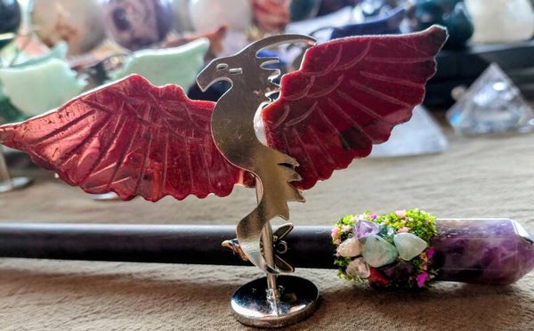 Rode jaspis mini Dragon
