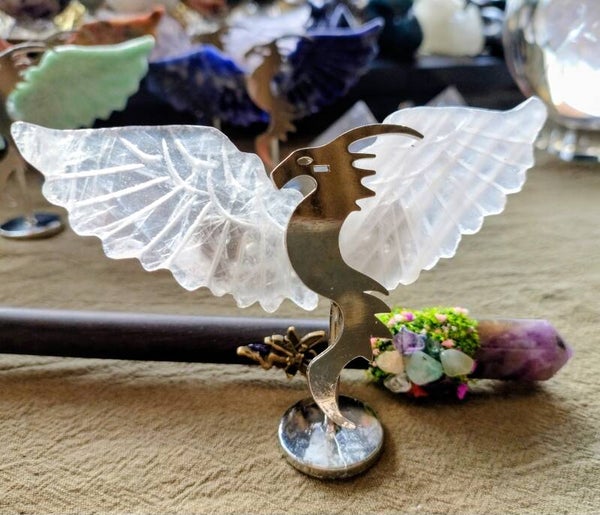Bergkristall mini dragon