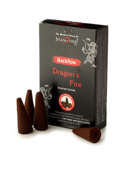 Backflow wierook incense Dragon fire